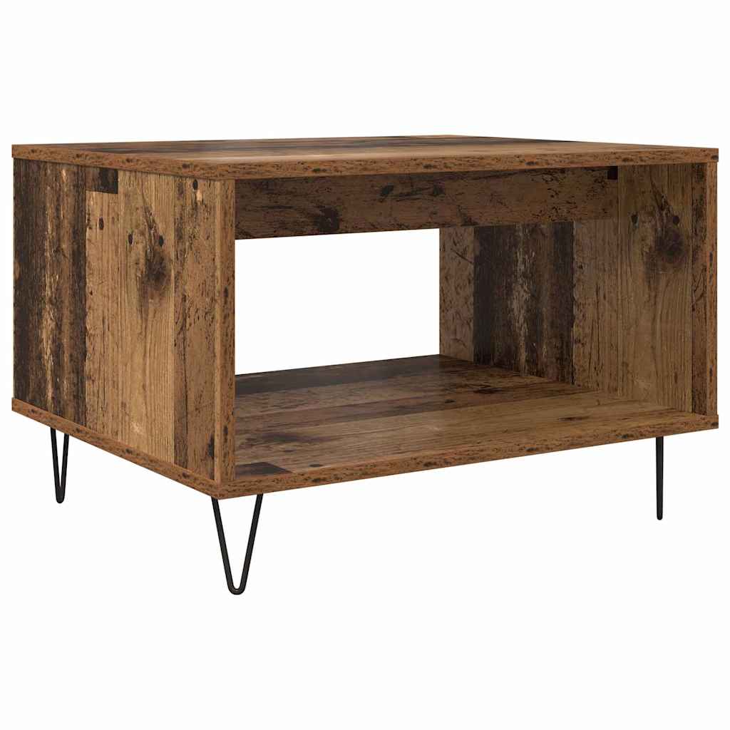Coffee Table Old wood 60 x 50 x 40 cm Engineered wood
