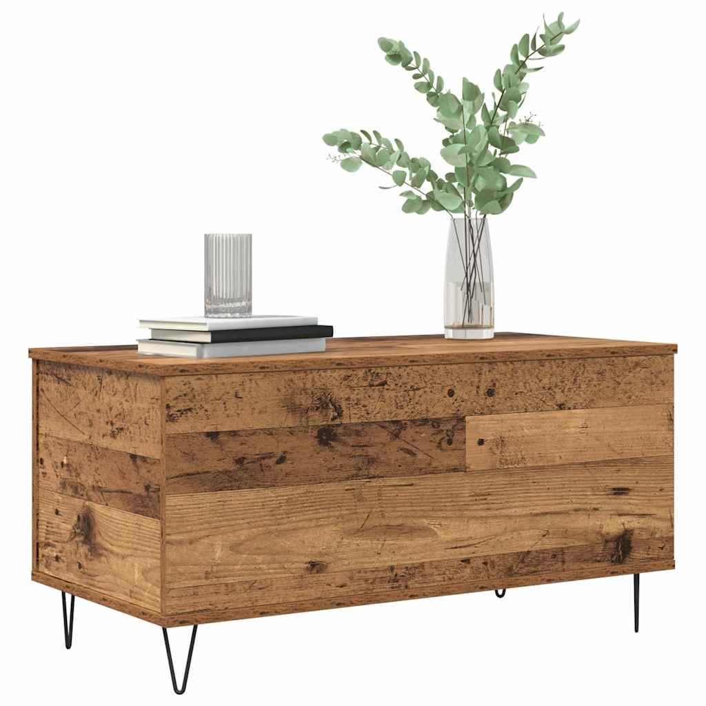 Coffee Table Old wood 90 x 44.5 x 45 cm Engineered wood