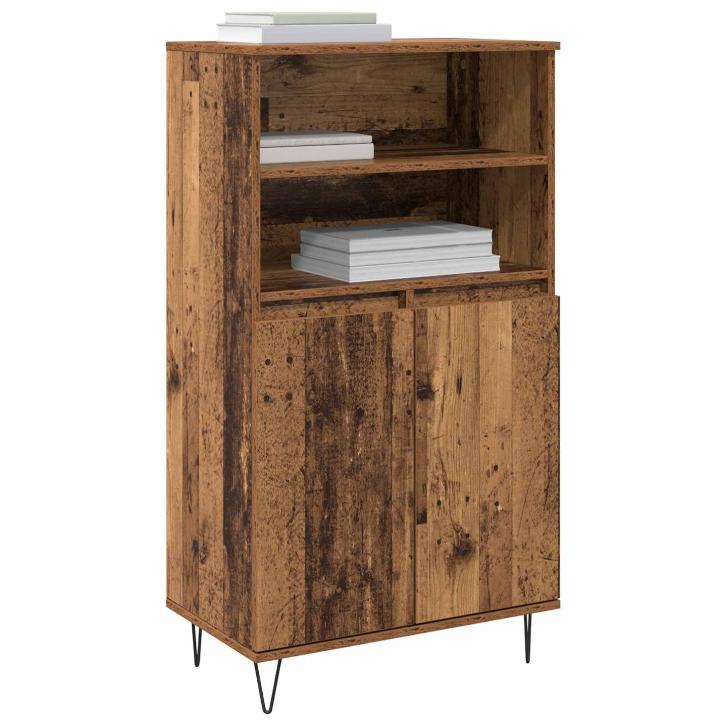 Highboard Brown 60 x 36 x 110 cm Engineered wood
