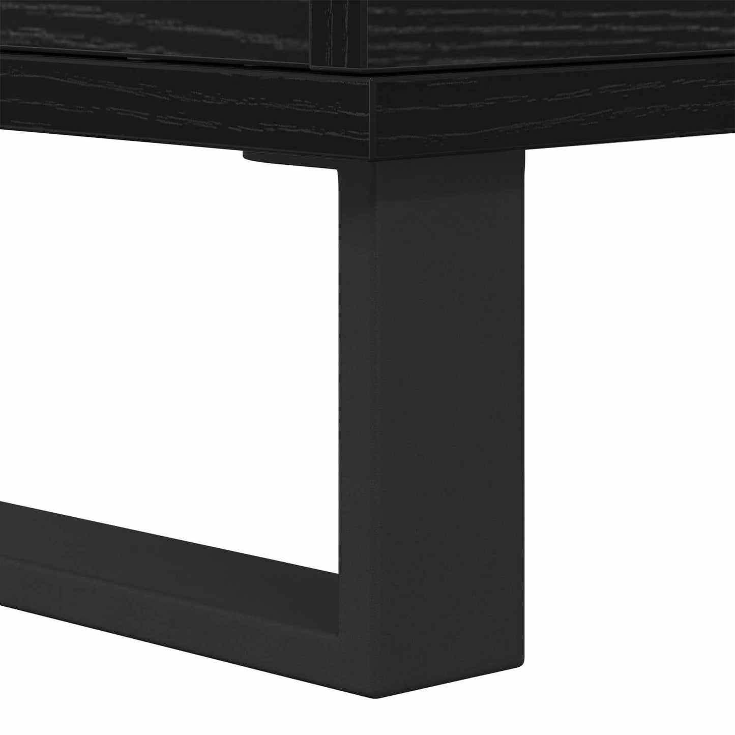 Highboard Black 60 x 36 x 110 cm Engineered wood