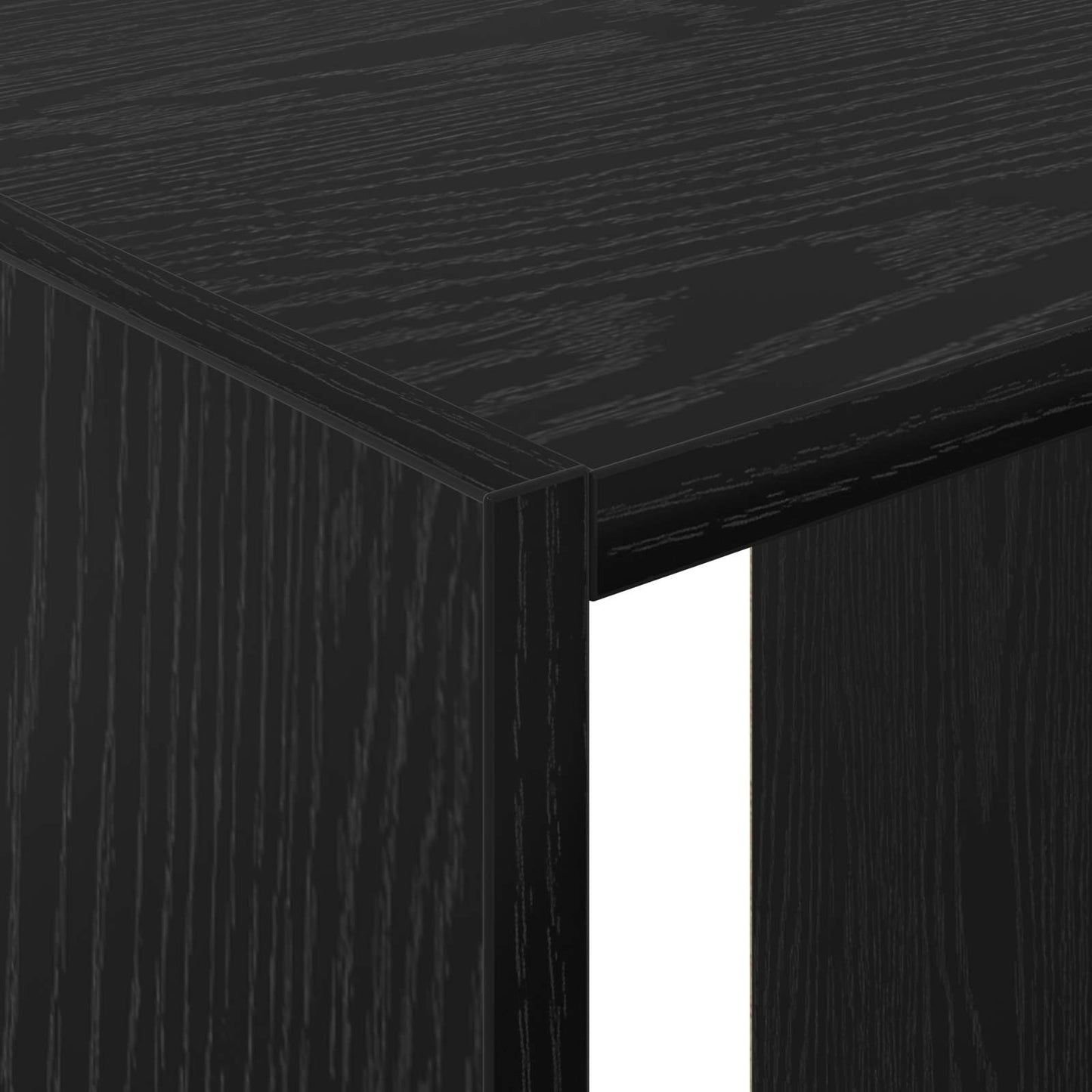 Wardrobe with Shelf with Storage Black Oak 77 x 48 x 102 cm