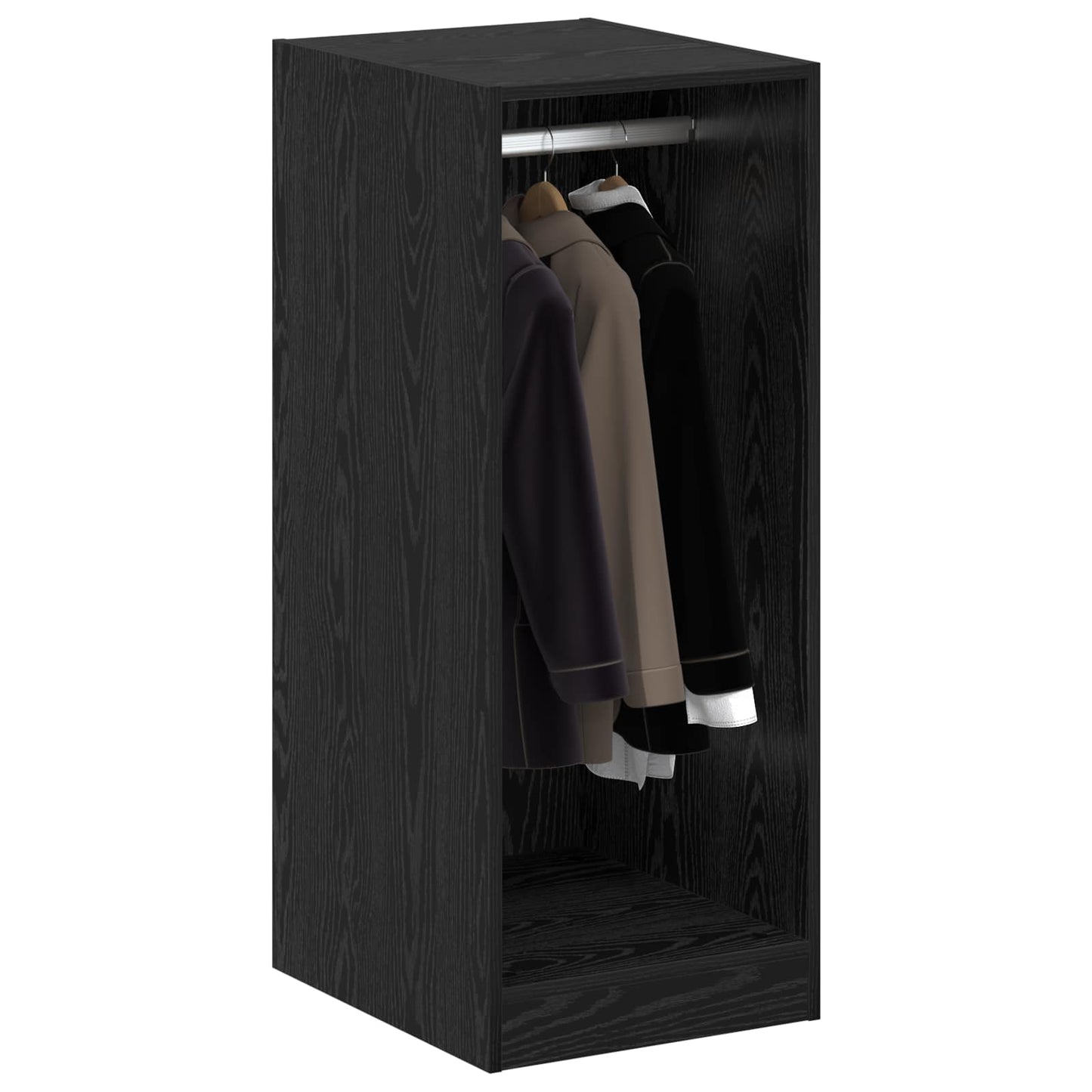 Wardrobe Black Oak 41 x 48 x 102 cm Engineered Wood