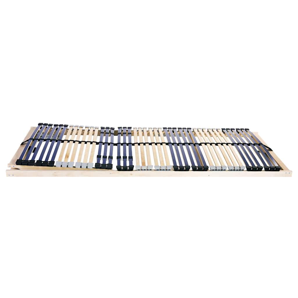 Slatted Bed Base Brown 80 x 190 cm Solid Beech Wood