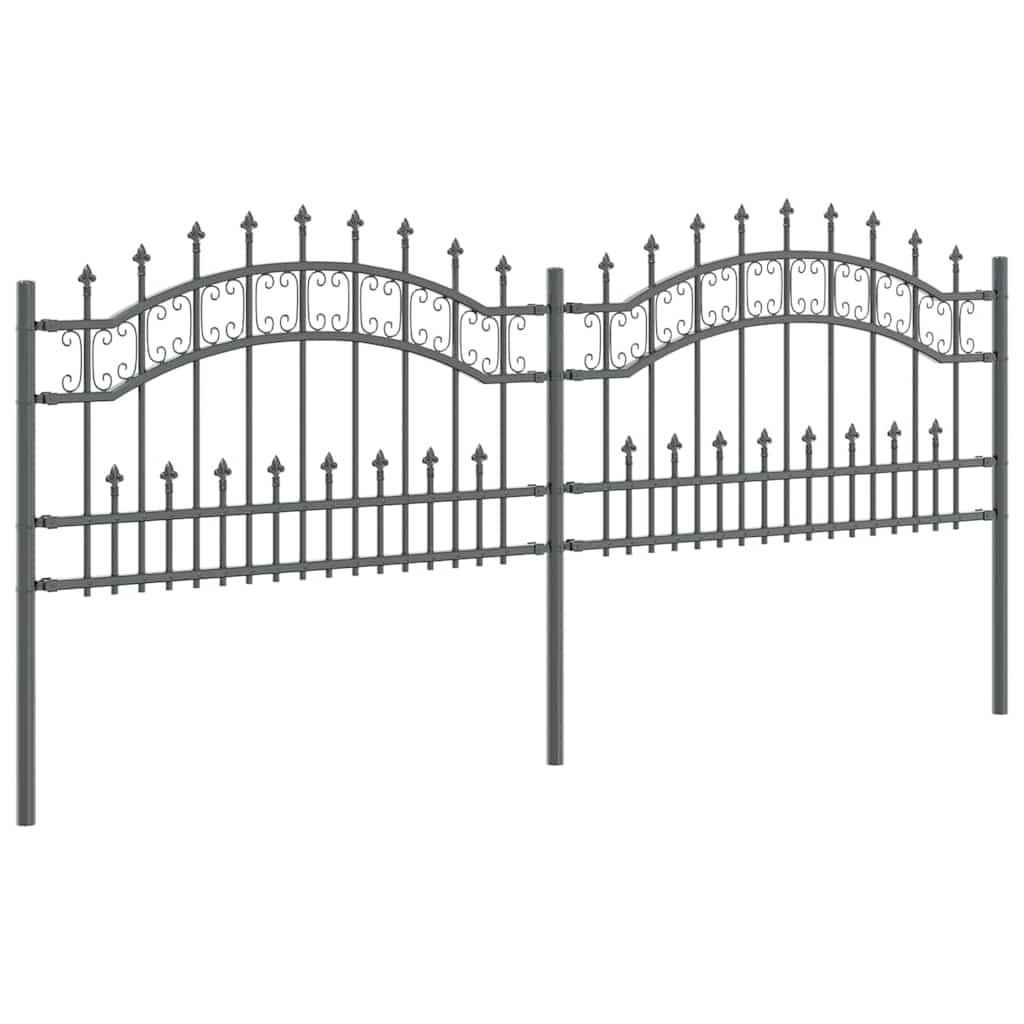 Garden Fence KAMPEN Grey