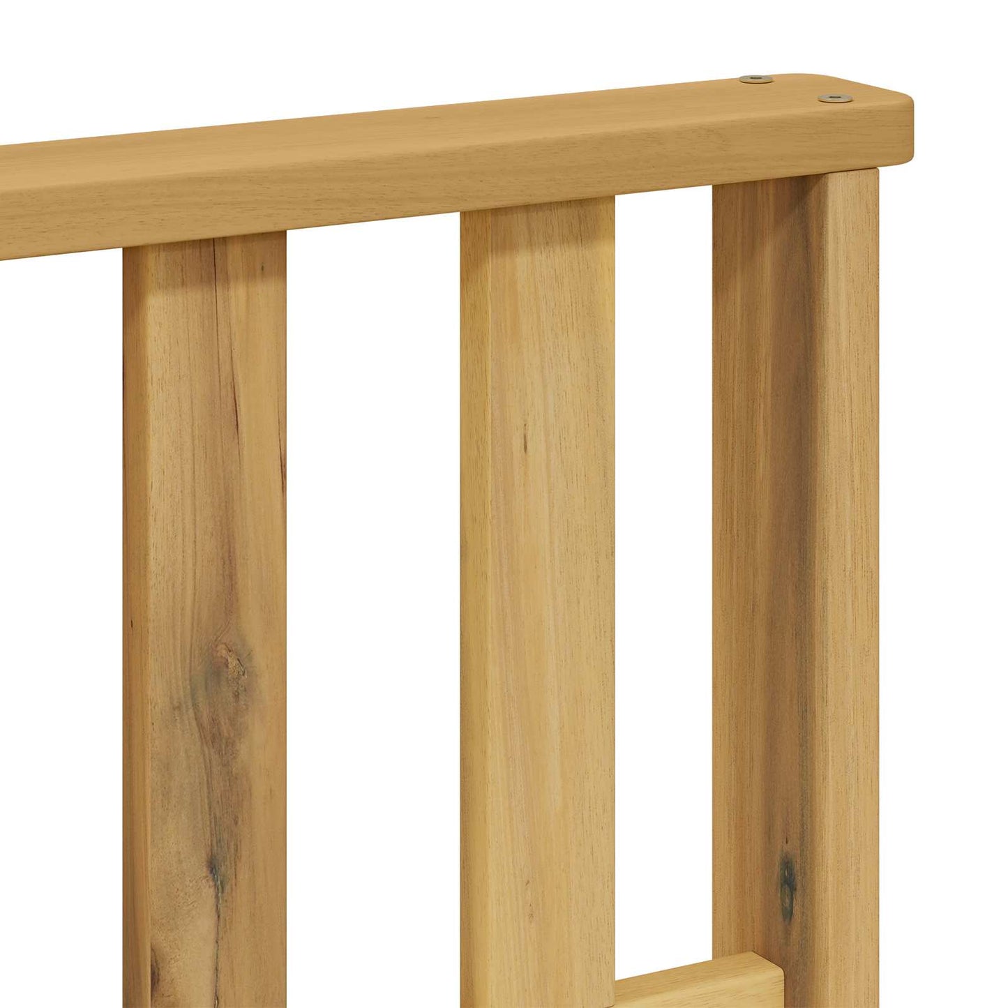 Outdoor Sofa Set 5 pcs White Solid Acacia Wood