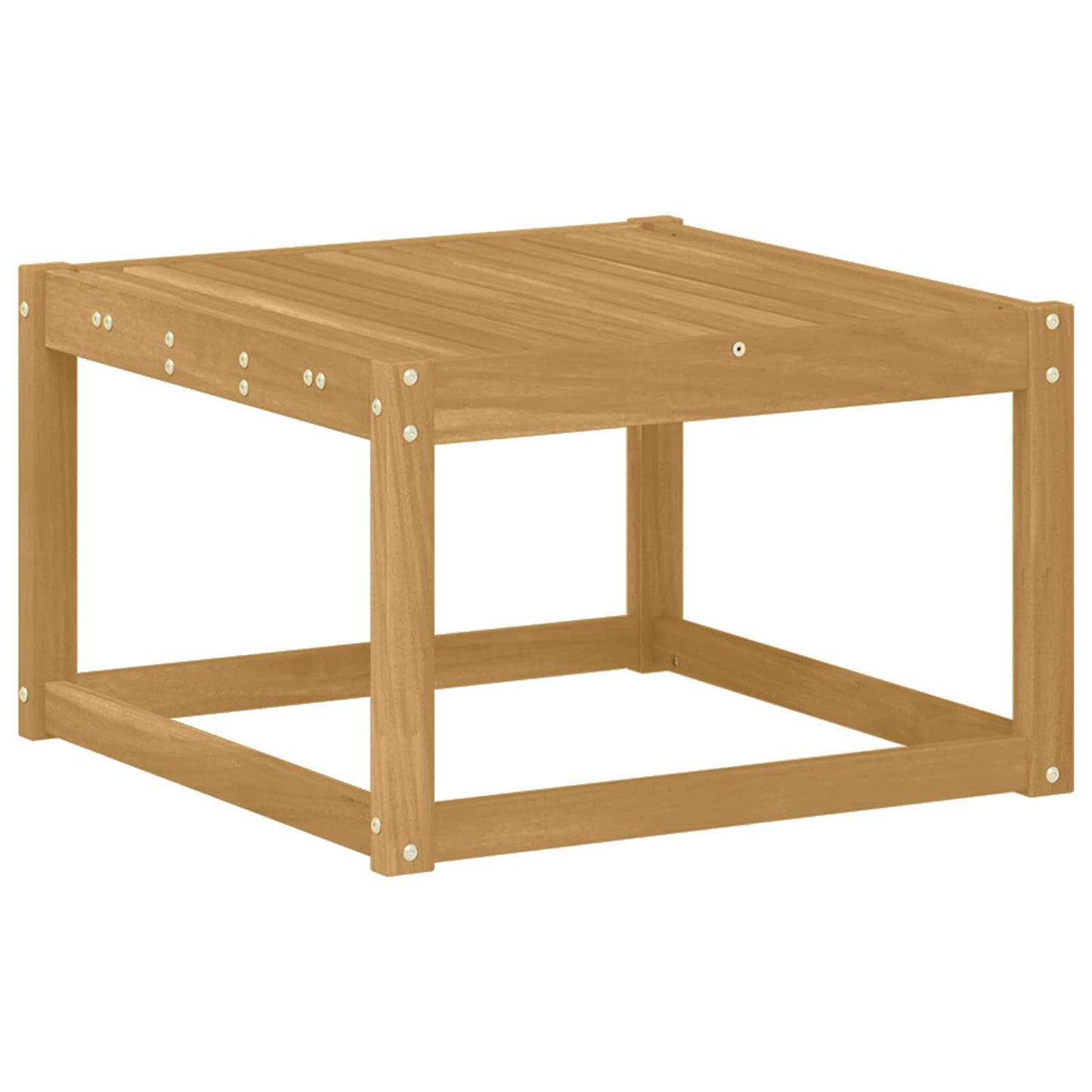 Outdoor Sofa Set 5 pcs White Solid Acacia Wood
