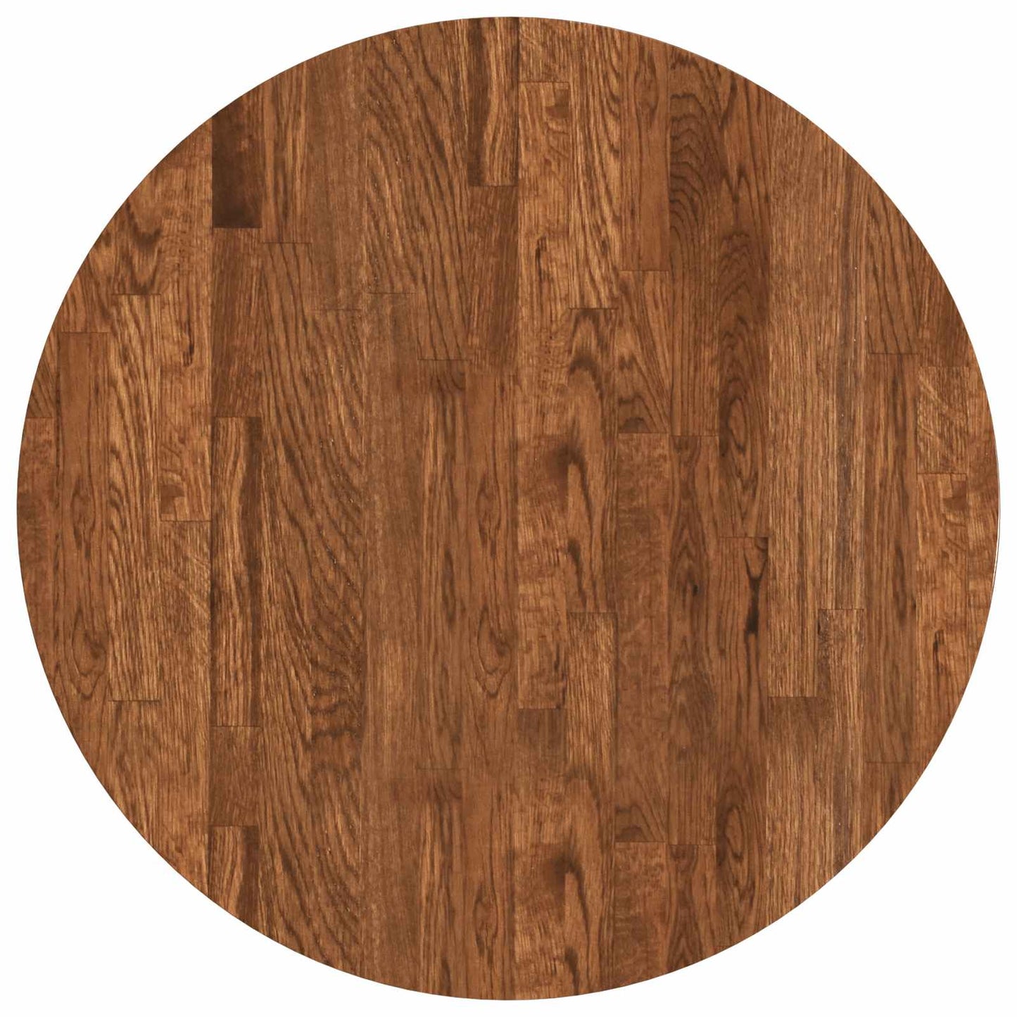 Table Top Light Brown Ø 60 x 2.5 cm Solid Oak Wood