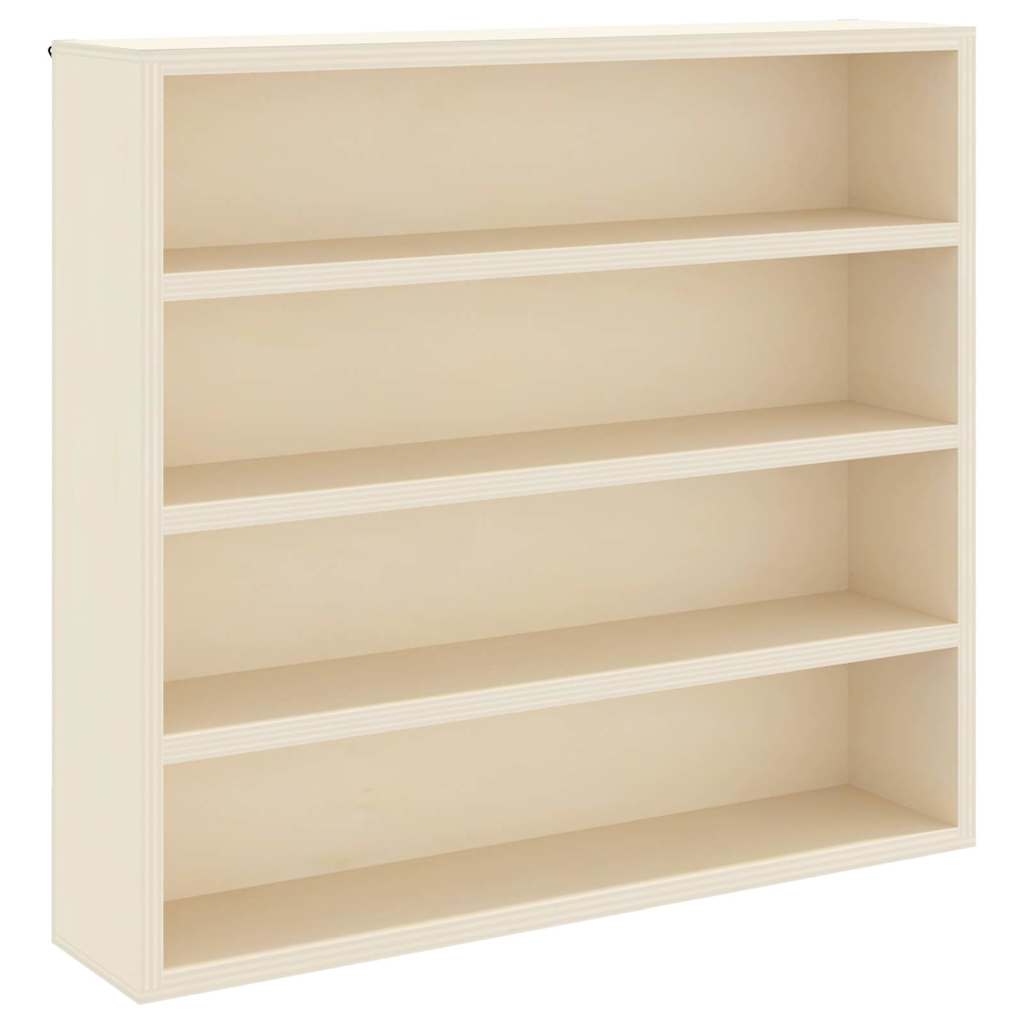 Wall Display Case Beige 40 x 8.5 x 37 cm Engineered Wood