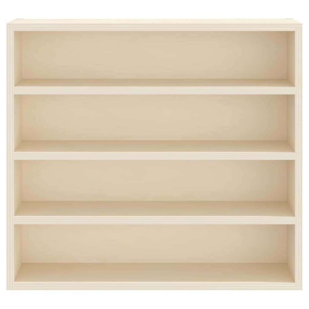 Wall Display Case Beige 40 x 8.5 x 37 cm Engineered Wood