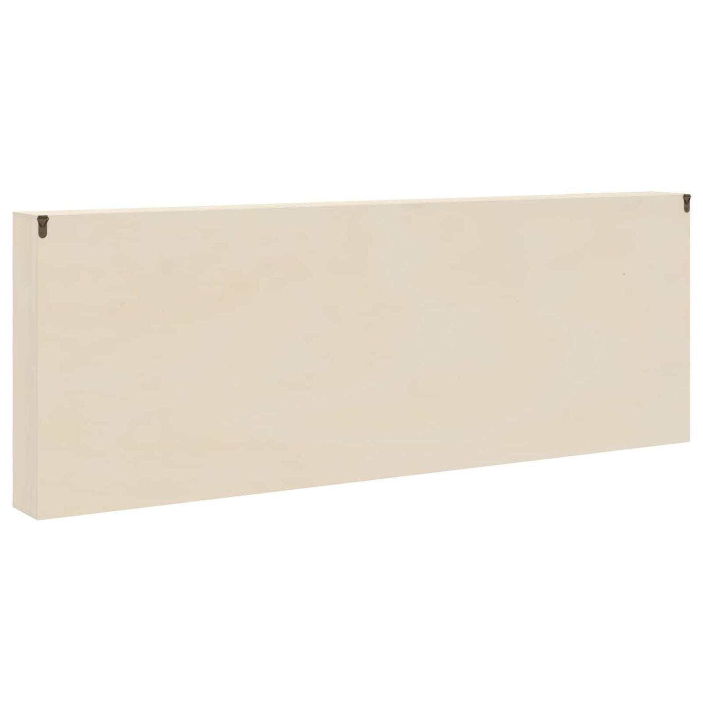 Wall Display Case Wall-Mounted Beige 100 x 8.5 x 36 cm