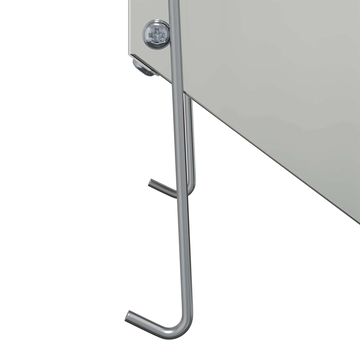Rabbit Feeder Silver 12.5 x 26 x 28.5 cm Galvanised Steel