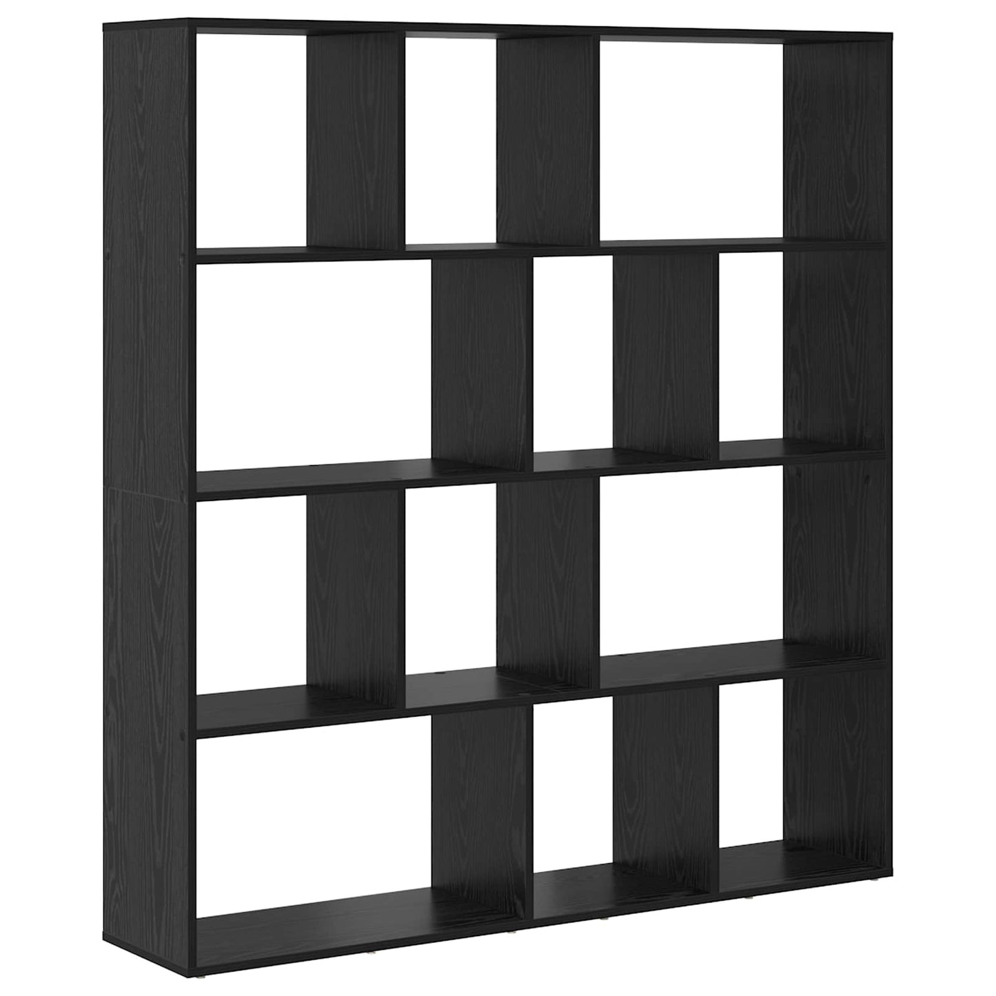 Book Cabinet 12-Tier 132 x 29 x 141.5 cm Engineered Wood