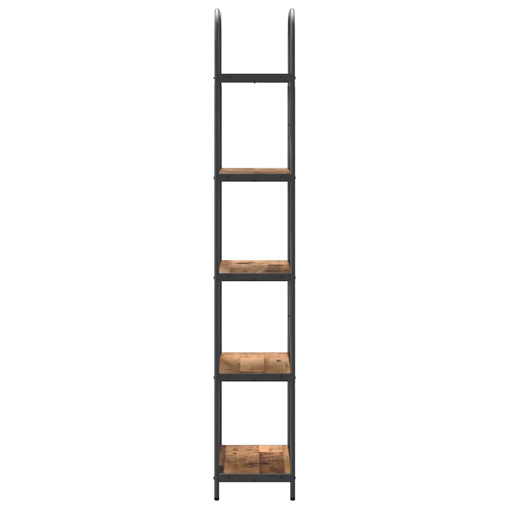 Bookshelf Old Wood 60 x 30 x 183 cm Engineered wood
