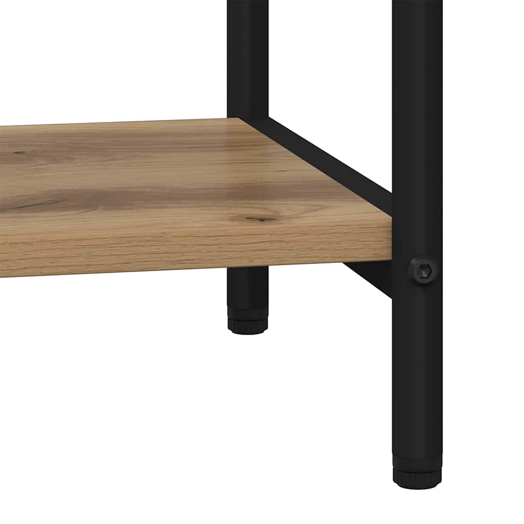 Bookshelf 5-Tier 60 x 30 x 183 cm Engineered wood Artisan Oak