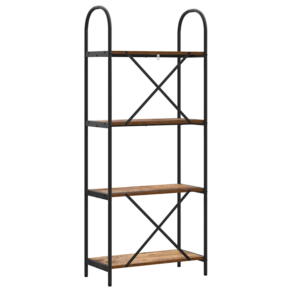 Bookshelf Old Wood 60 x 30 x 146 cm Engineered wood