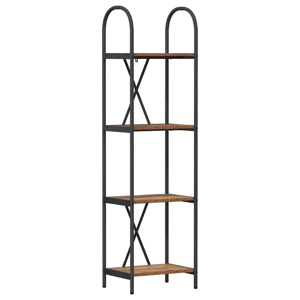 Bookshelf Old Wood 40 x 30 x 146 cm Engineered wood