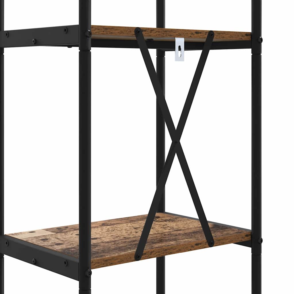Bookshelf Old Wood 40 x 30 x 109 cm Engineered wood