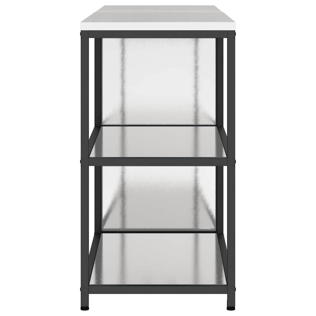 Kitchen Storage Set HATTEM 2 pcs Silver Stainless Steel