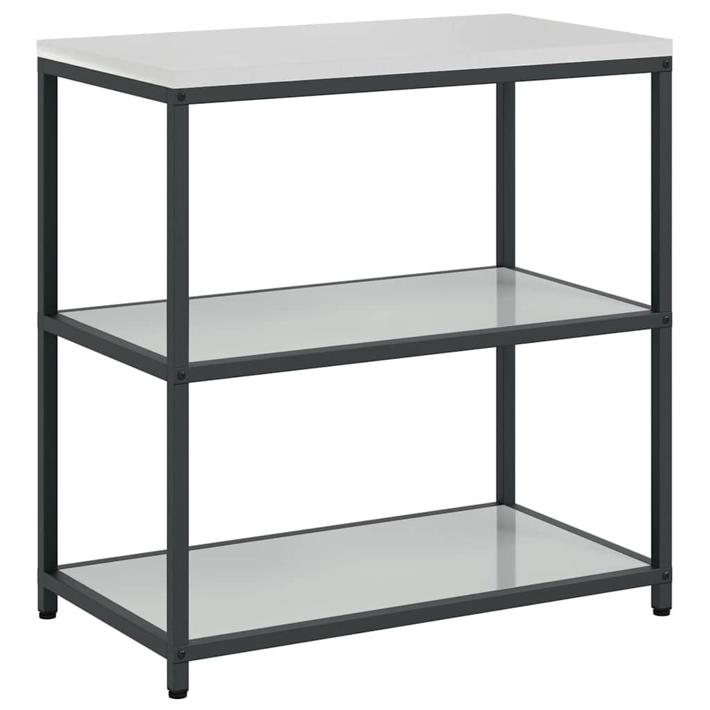 Kitchen Storage Set HATTEM 2 pcs Silver Galvanised Steel