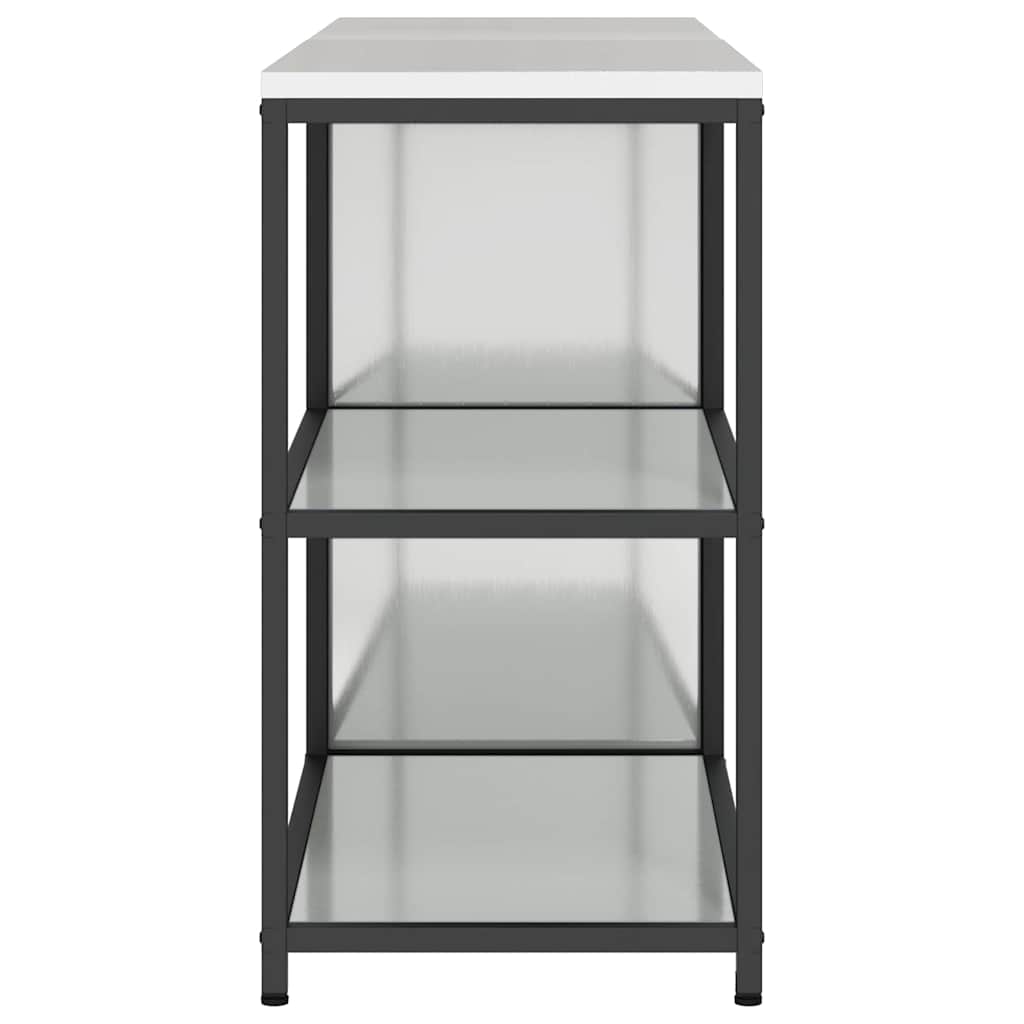 Kitchen Storage Set HATTEM 2 pcs Silver Galvanised Steel