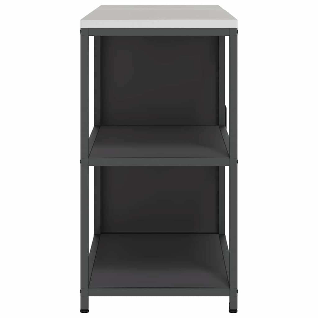 Kitchen Storage Set HATTEM 2 pcs Black Cold-rolled Steel
