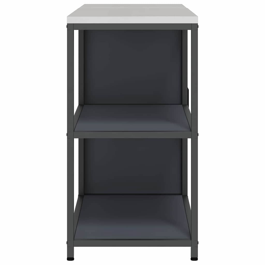Kitchen Storage Set 2 pcs Anthracite Cold-rolled Steel