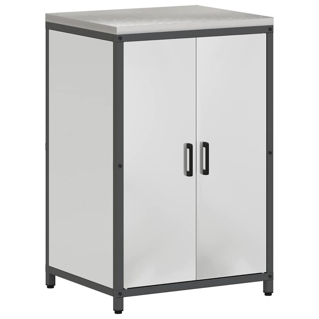 Kitchen Storage Set HATTEM 3 pcs Silver Galvanised Steel