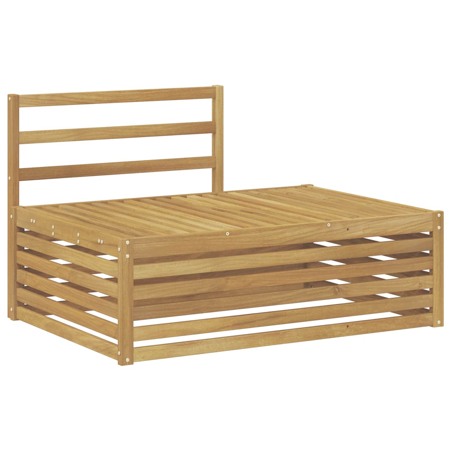 2 pcs Outdoor Sofa Set White