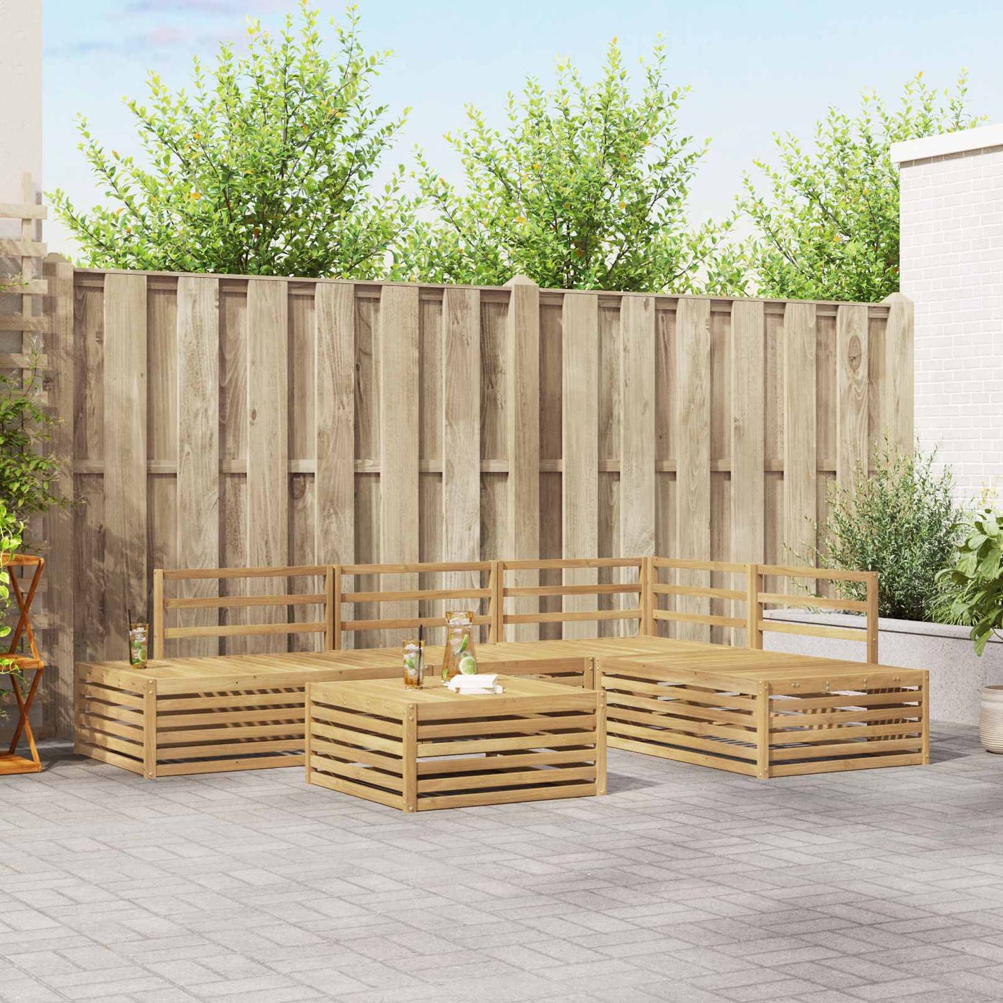 Outdoor Sofa Set 6 Piece