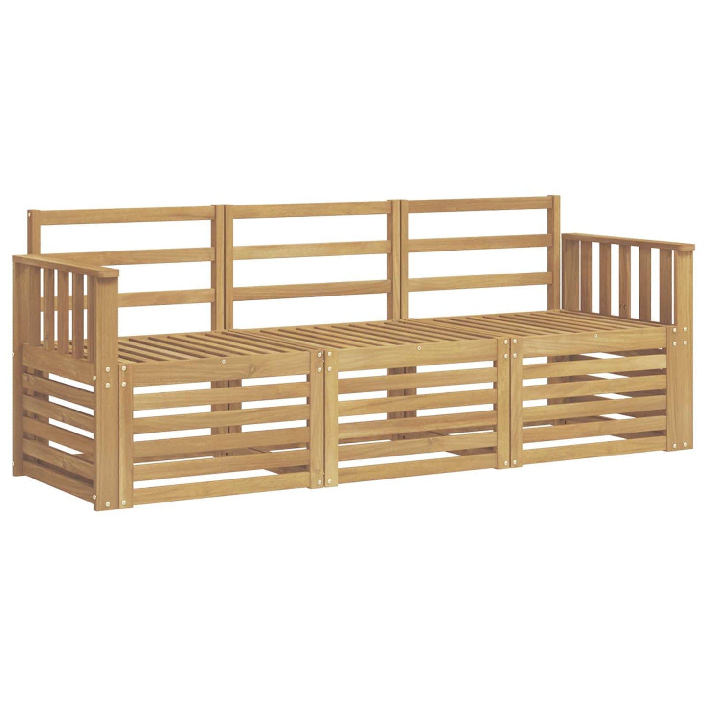 Sofa Sets Solid Acacia Wood