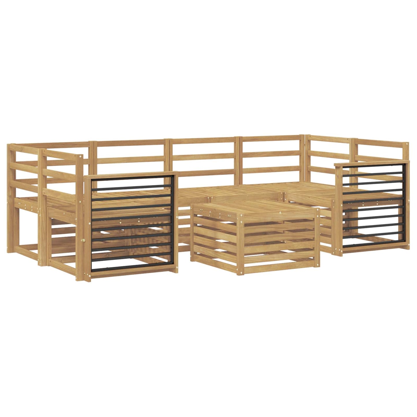Sofa Sets Solid Acacia Wood