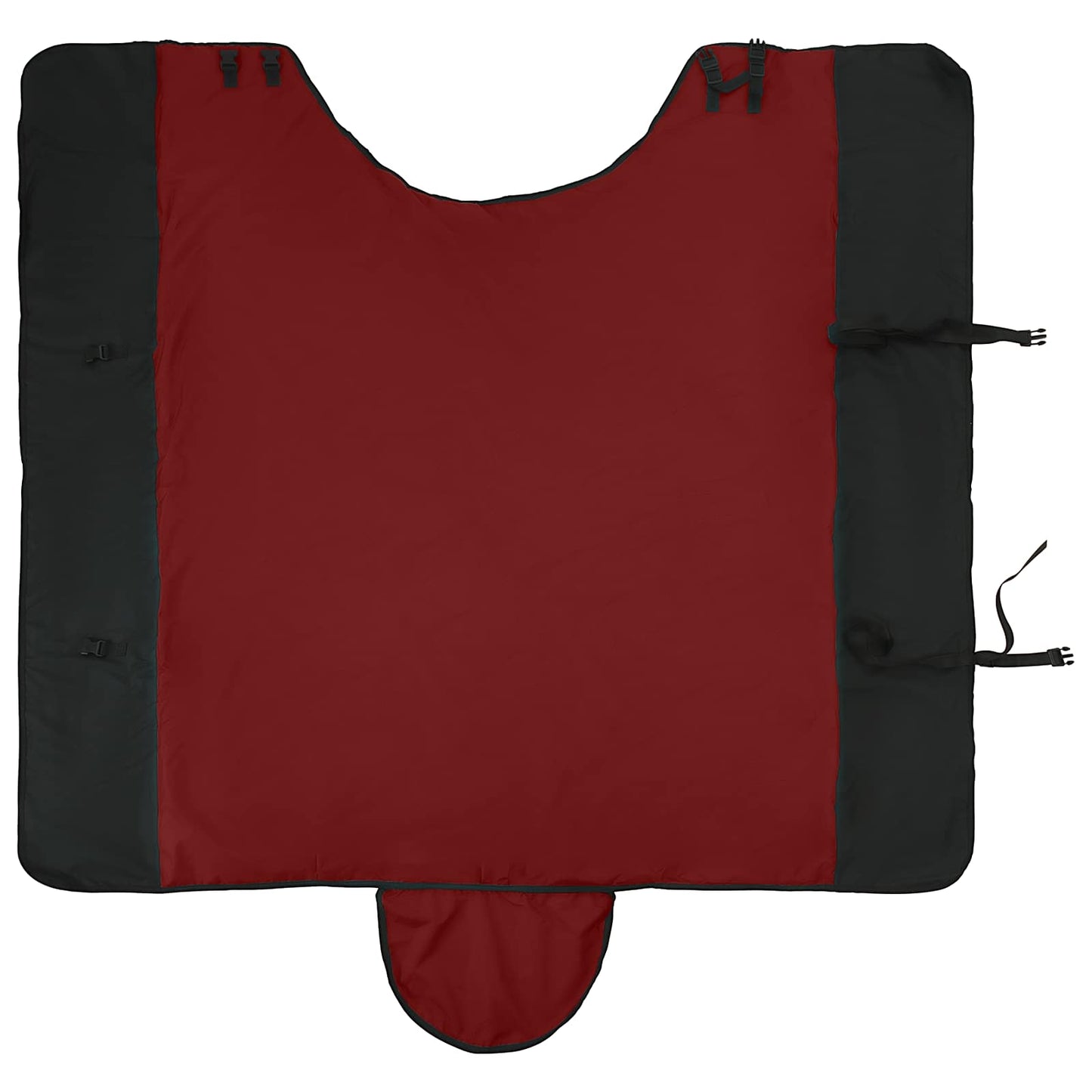 Horse Blanket Bordeaux and Black 75 cm Polyester