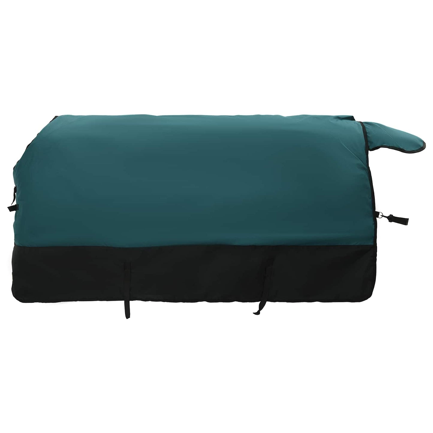 Horse Blanket Dark Green and Black 135 cm Polyester