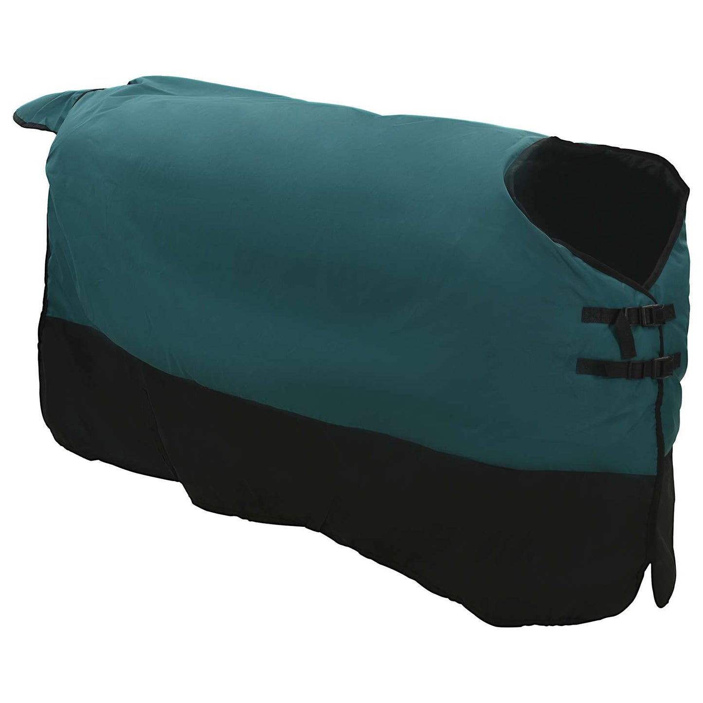 Horse Blanket Dark Green and Black 135 cm Polyester
