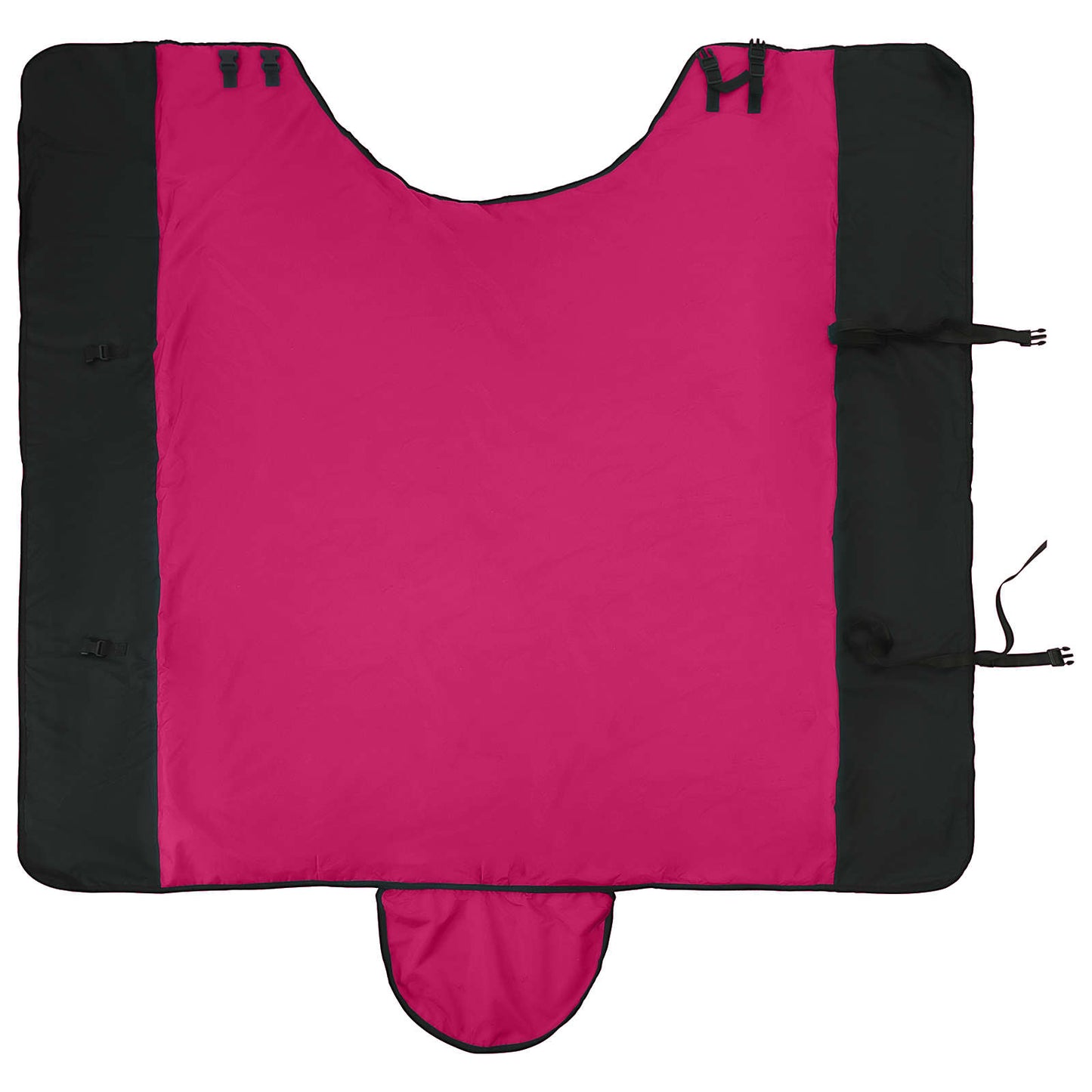 Horse Blanket Pink and Black 165 cm Polyester