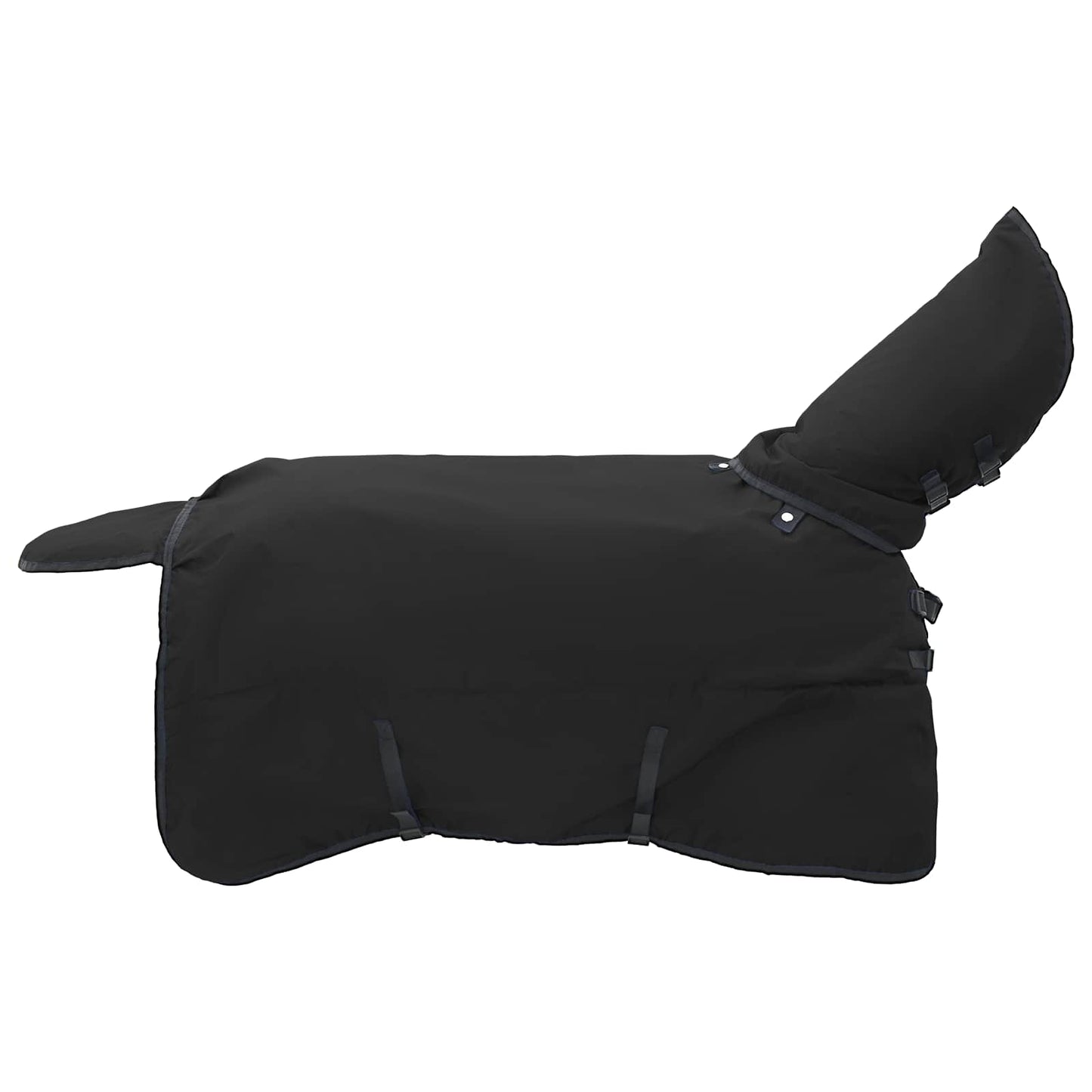 Horse Blanket Full Black 155 cm Polyester