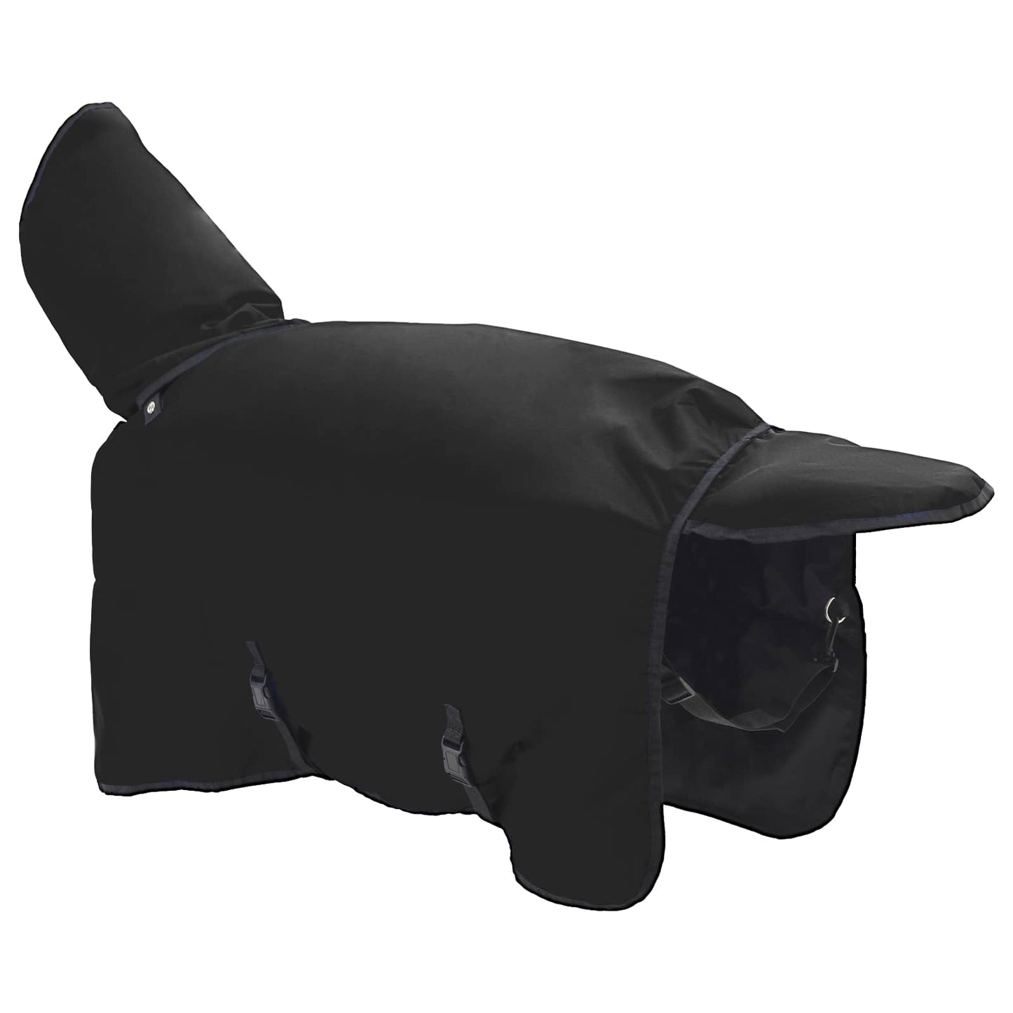 Horse Blanket Full Black 155 cm Polyester