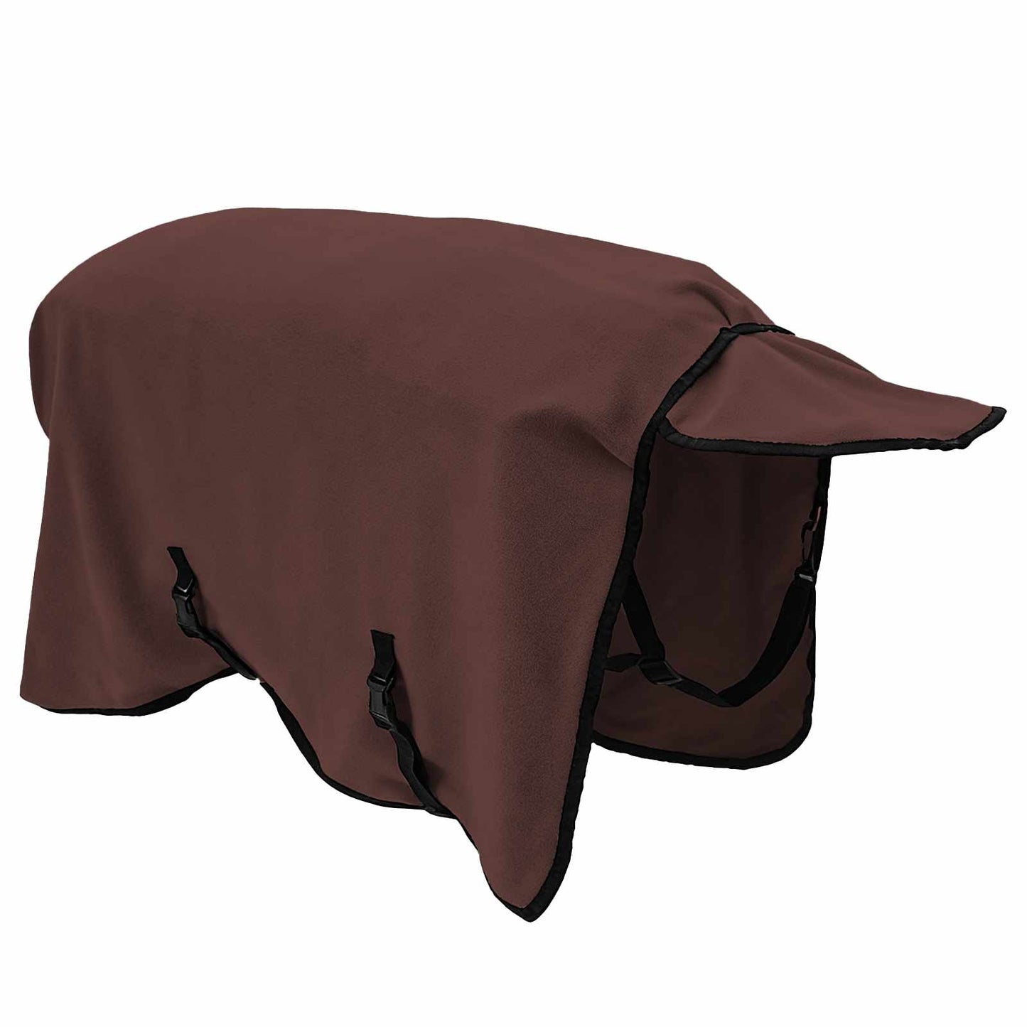 Horse Blanket Full Dark Brown 105 cm Polyester