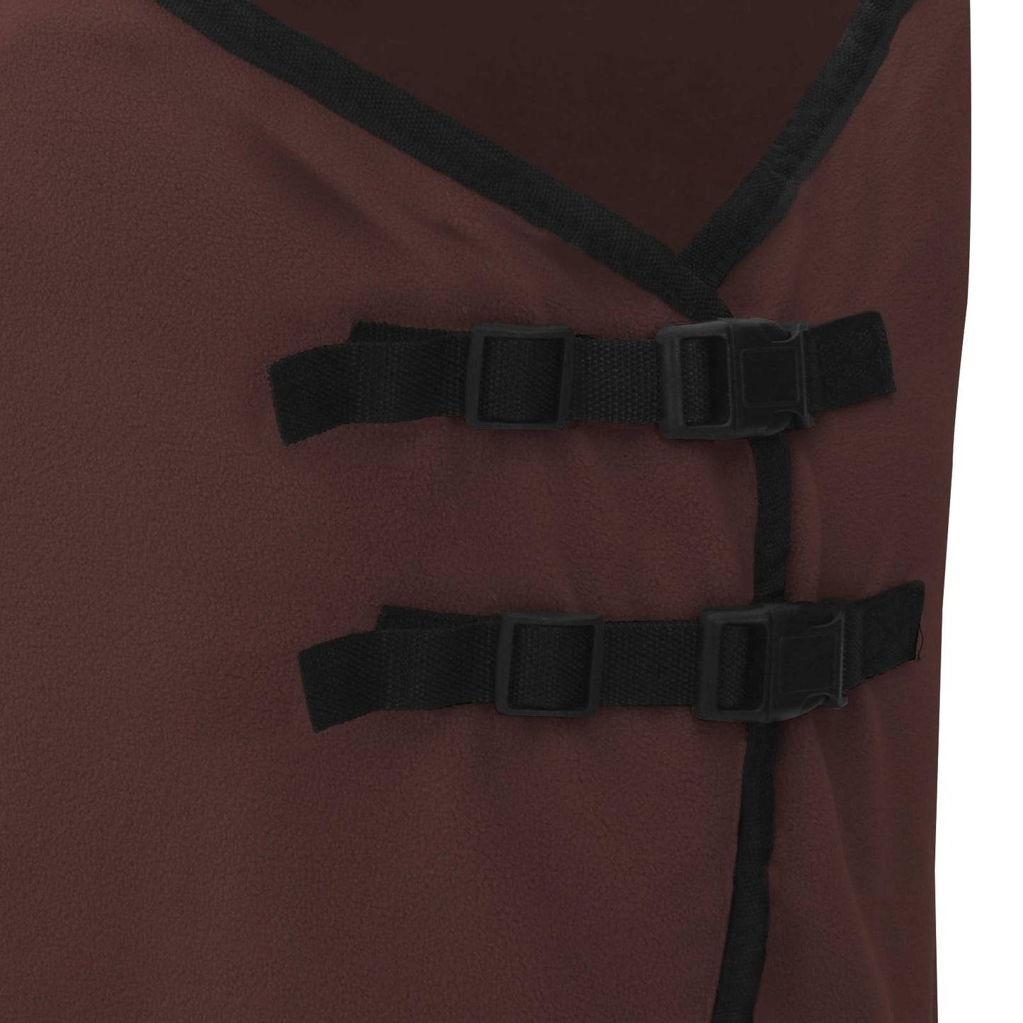Horse Blanket Full Dark Brown 155 cm Polyester