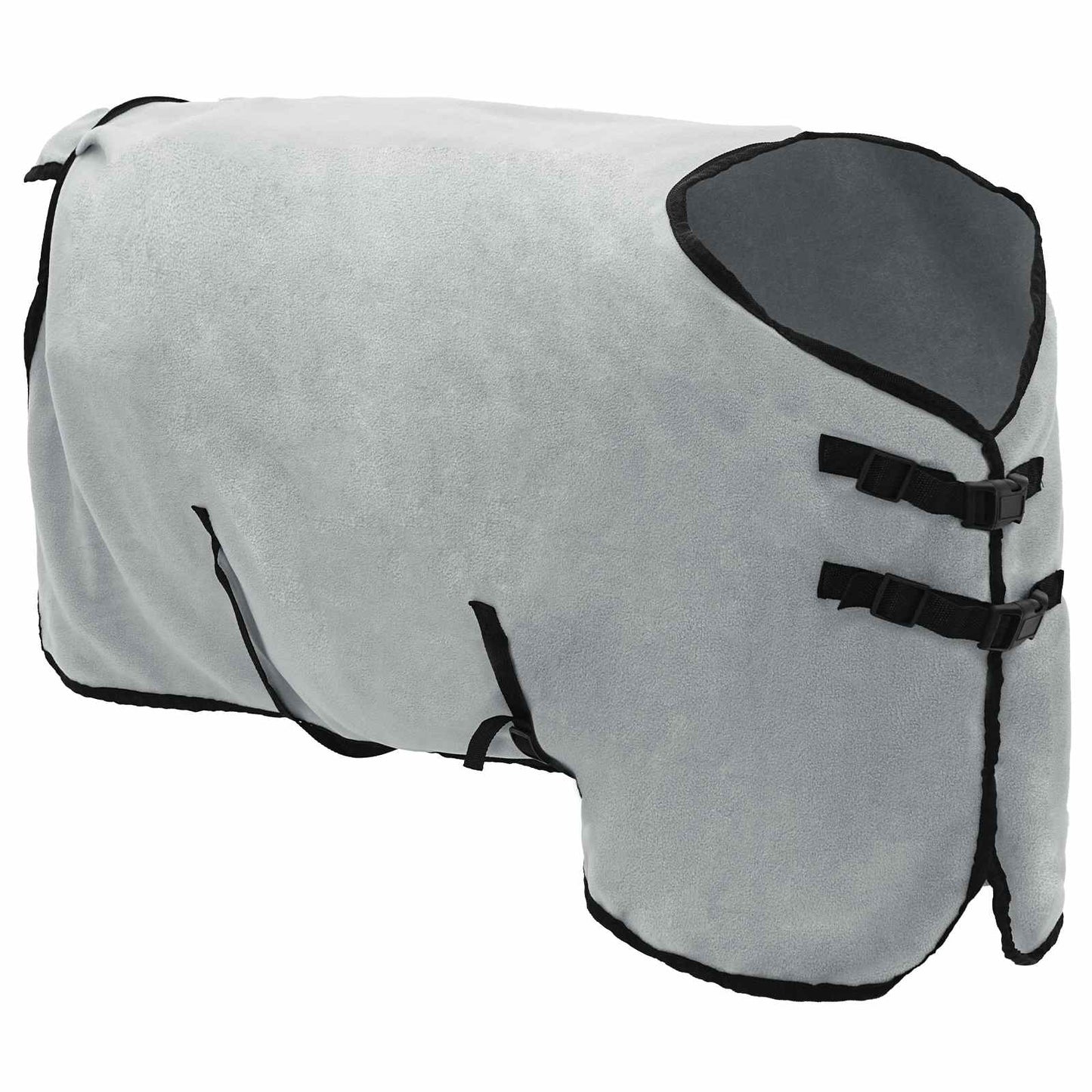 Horse Blanket Full Light Grey and Pink 75 cm Polyester