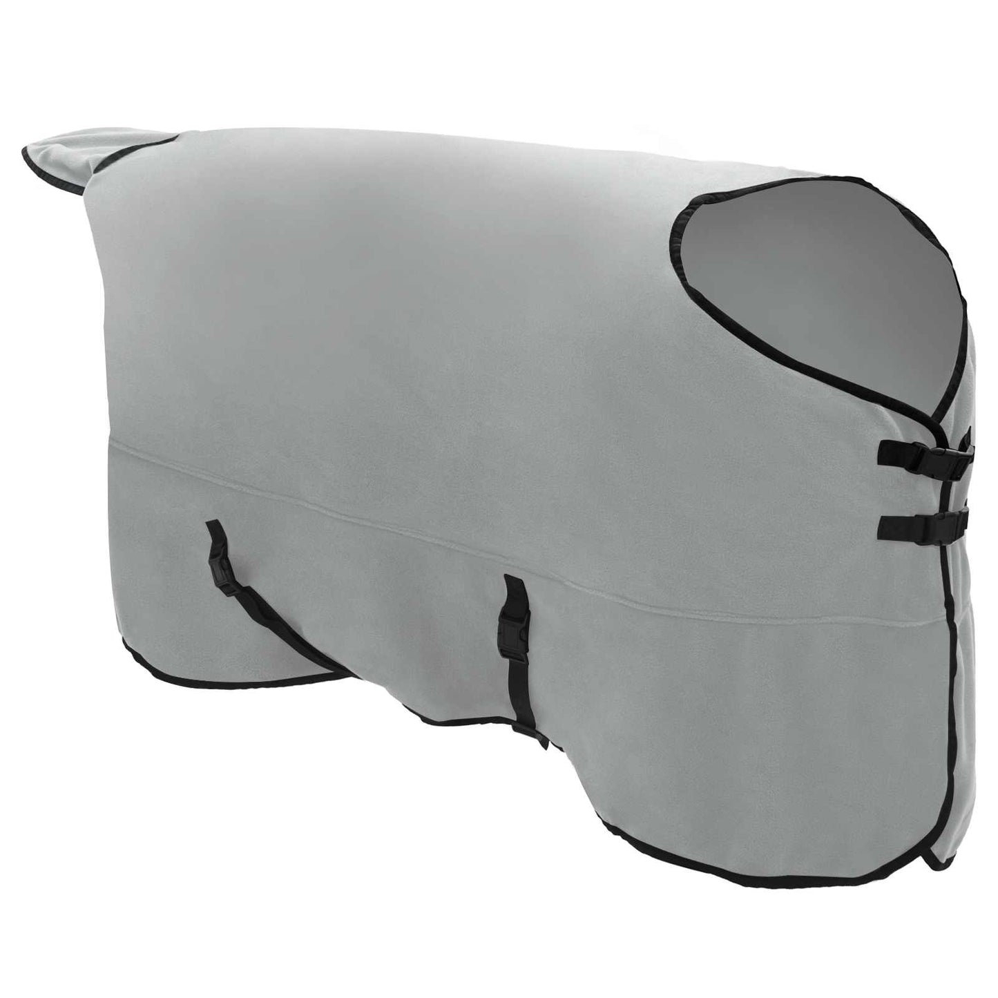 Horse Blanket Full Light Grey and Pink 125 cm Polyester