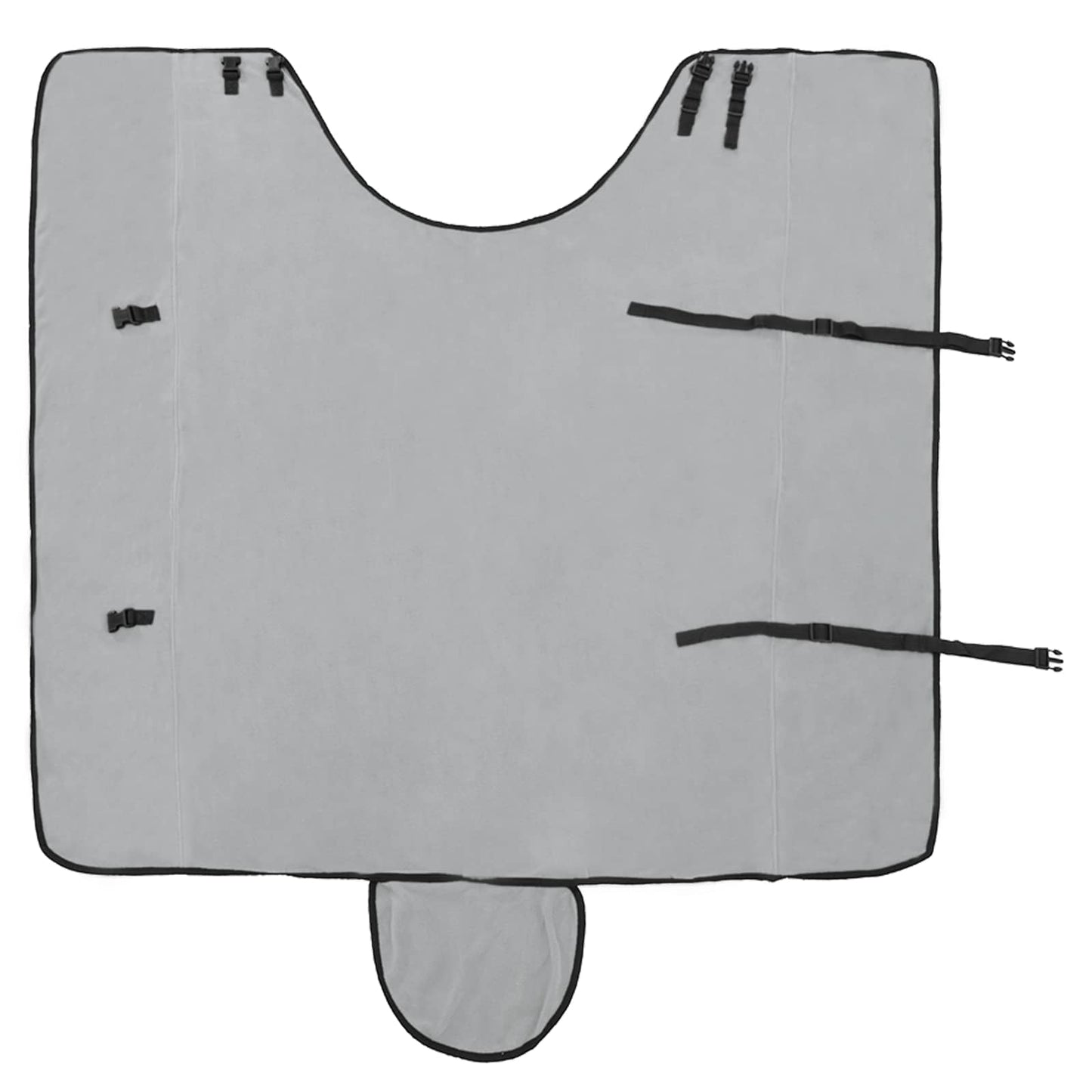 Horse Blanket Full Light Grey and Pink 125 cm Polyester