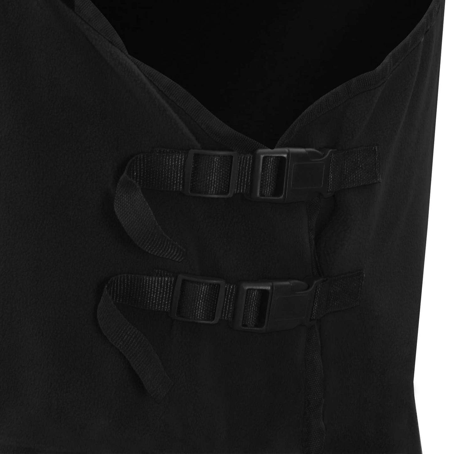 Horse Blanket Black 125 cm Polyester