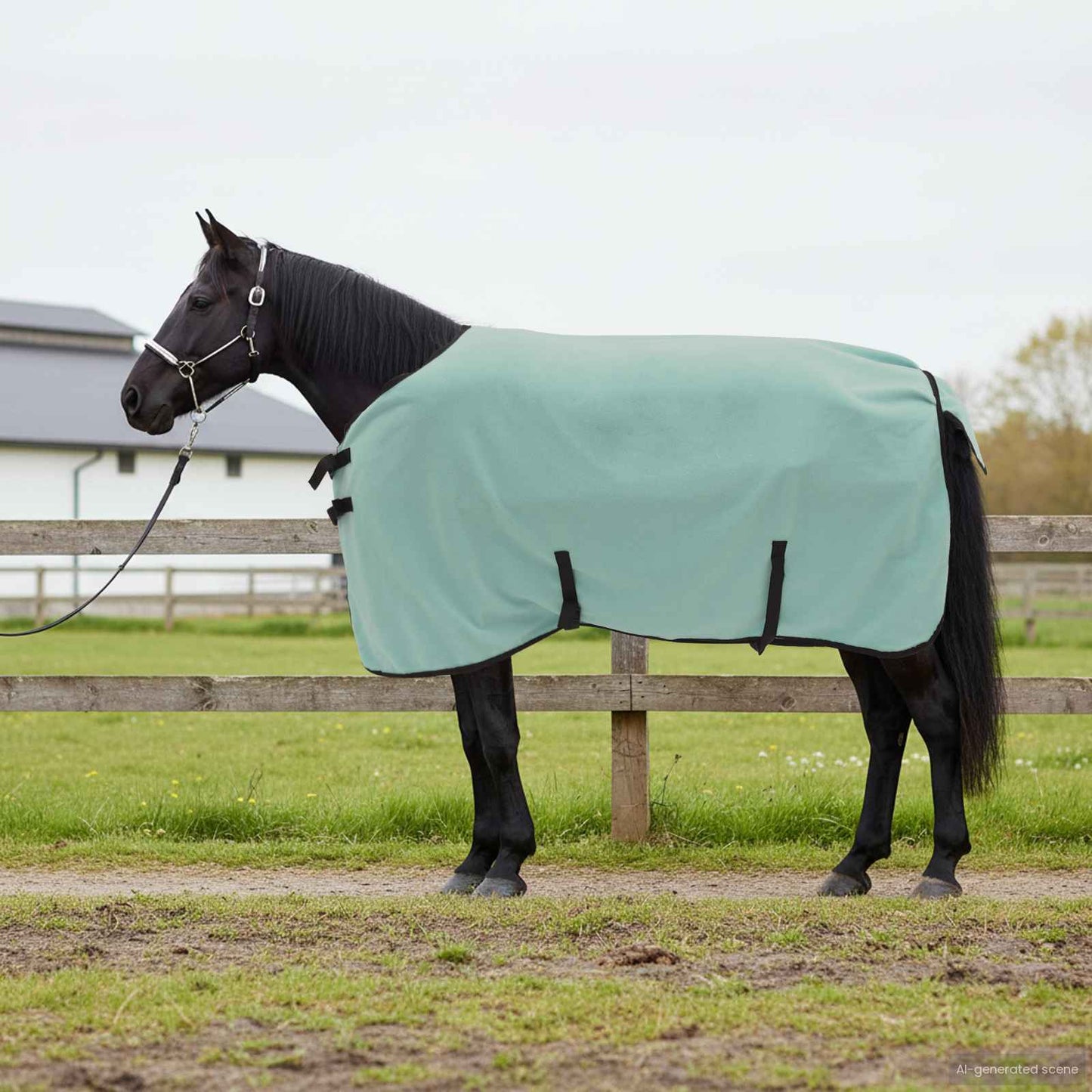 Horse Blanket Special Green 95 cm Polyester