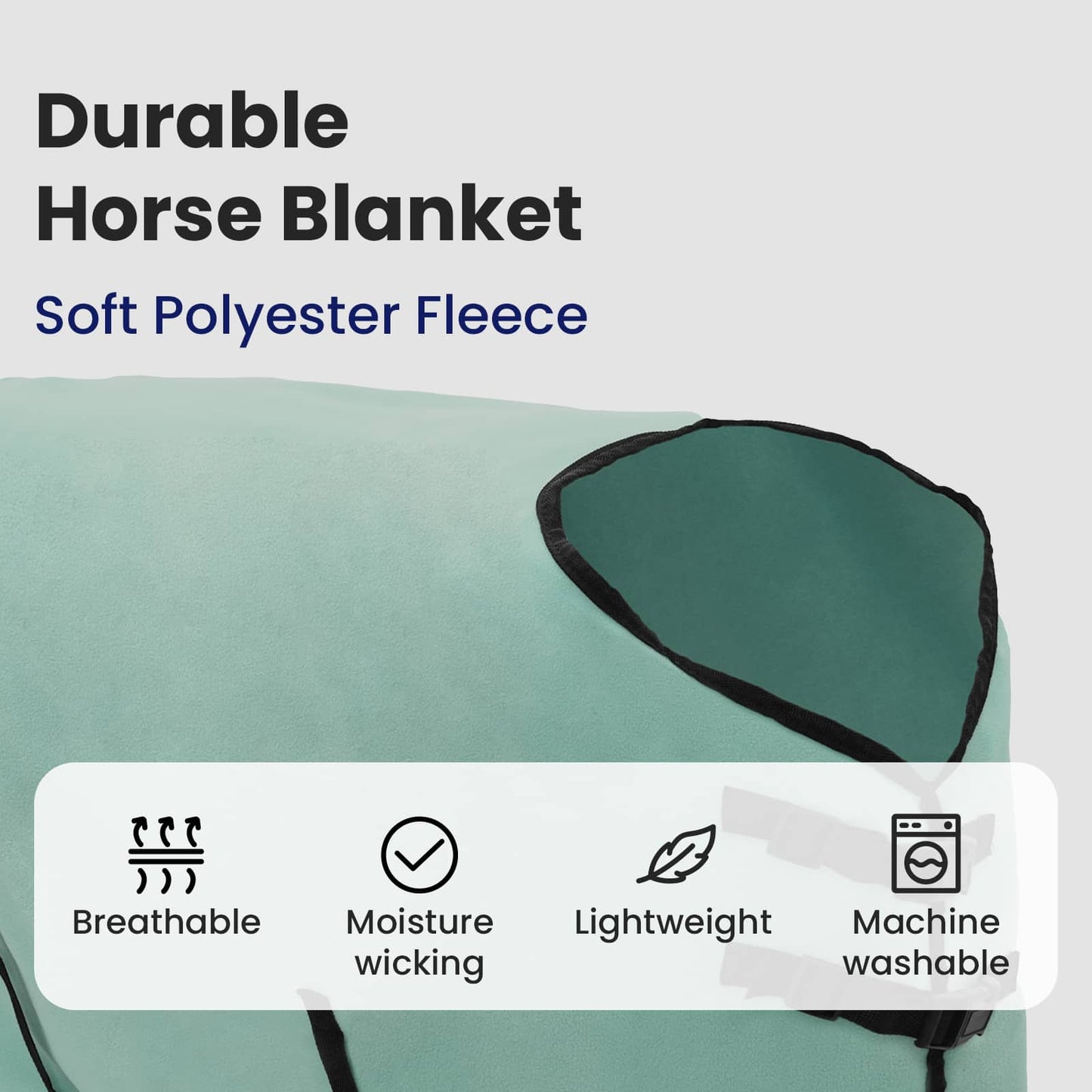 Horse Blanket Special Green 115 cm Polyester