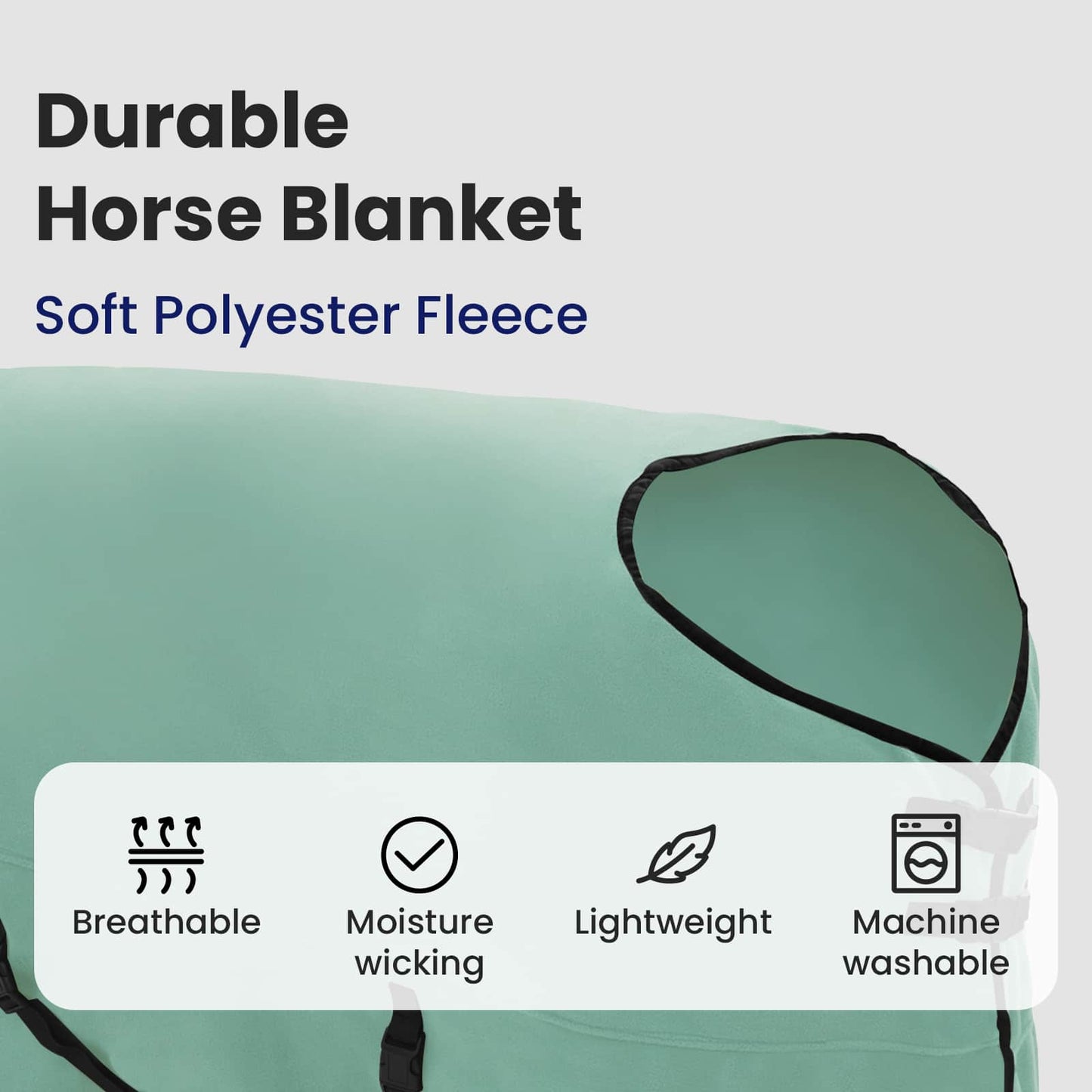 Horse Blanket Special Green 145 cm Polyester
