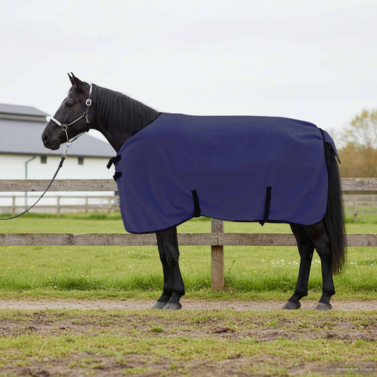 Horse Blanket Navy Blue 115 cm Polyester