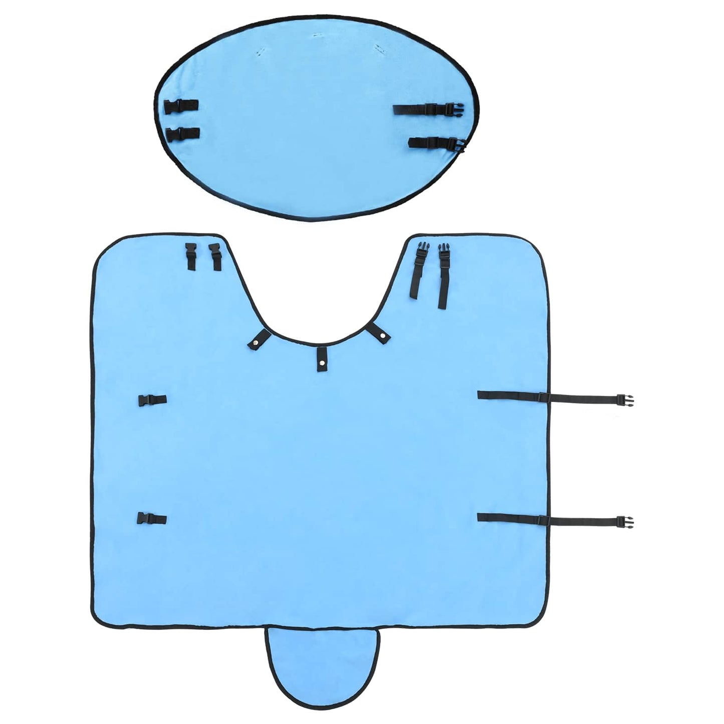 Horse Blanket Full Aqua 105 cm Polyester