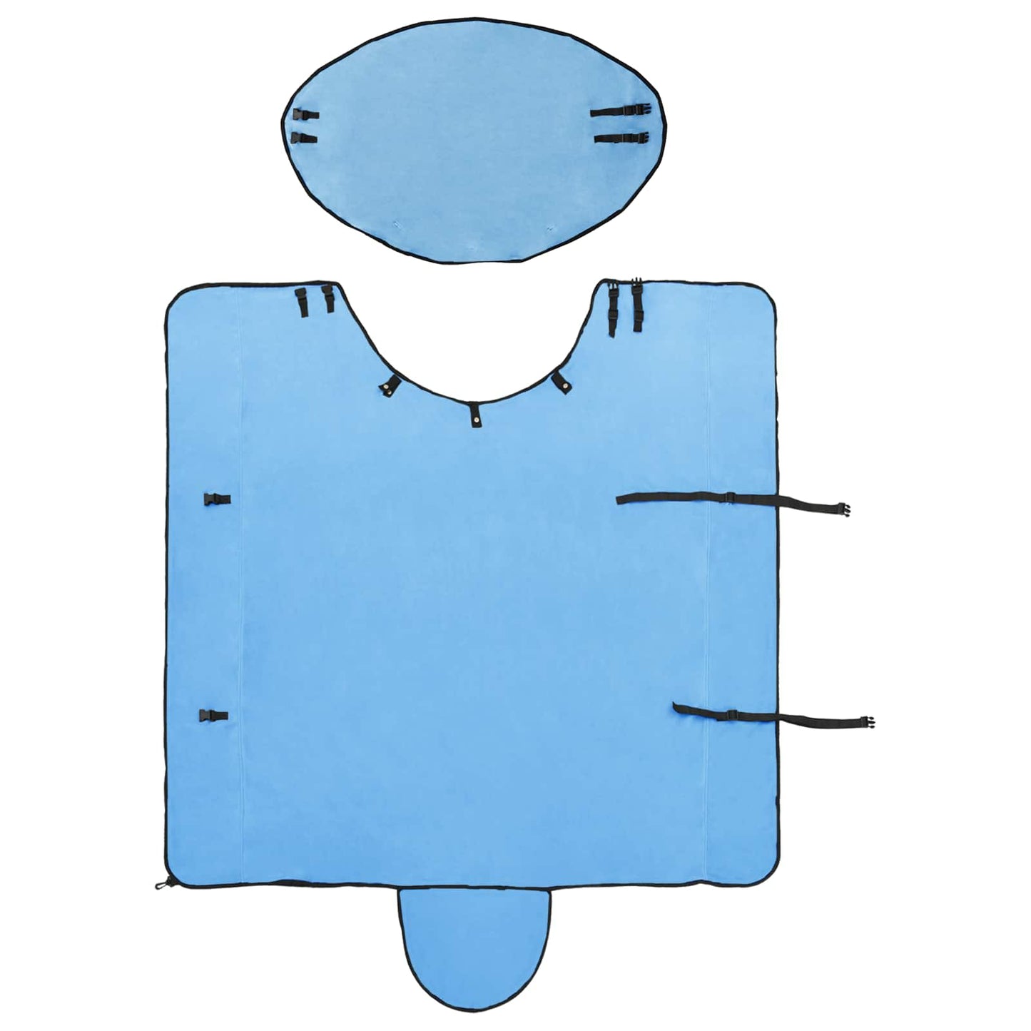 Horse Blanket Full Aqua 145 cm Polyester