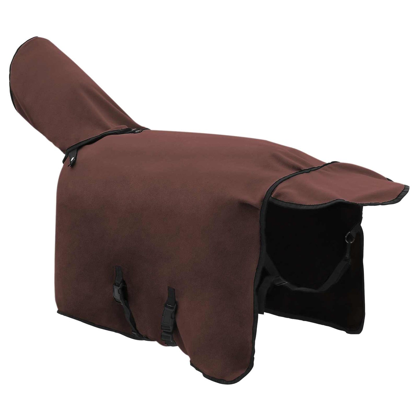 Horse Blanket Full Dark Brown 75 cm Polyester